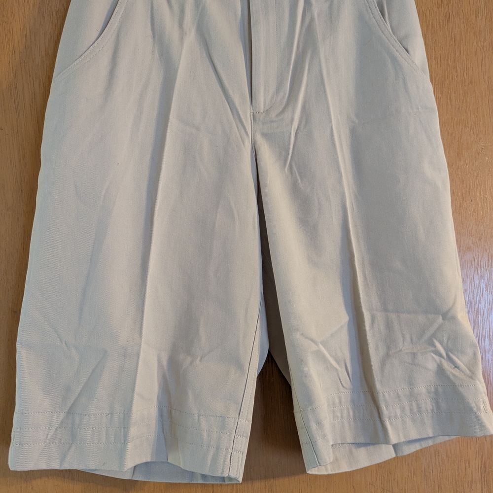 Ladies Khaki Studio Works Shorts